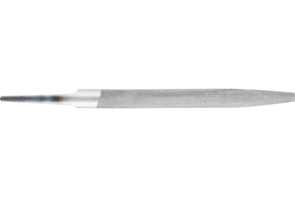 Pointed File Machinist'S File Half-Round Pointed 100Mm Cut 3 For Fine Processing And ...