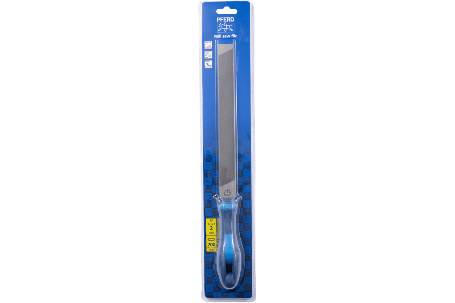 Mill Saw File Round Edges Hand 200 Mm Cut 2 Universal For Sharpening ...