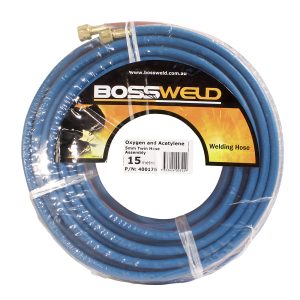 Bossweld Oxygen/Acetylene Twin Hose Assembly - 15Mt