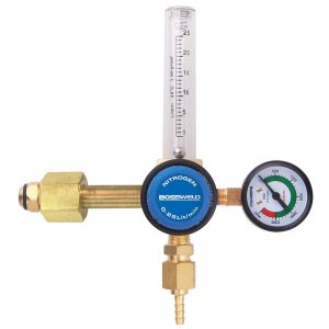 Bossweld Nitrogen Dual Stage, Flow Regulator (Side Entry)