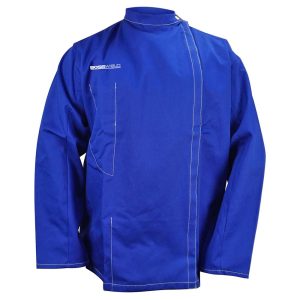 Bossweld FR-40 Jacket w/ Leather Sleeve (Large)