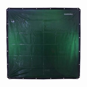 Bossweld Mobile Welding Green Curtain 1.74mt x 1.74mt