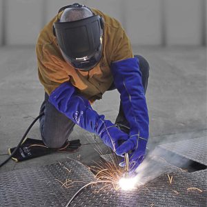 Bossweld Bluey Extra Long Welding Glove