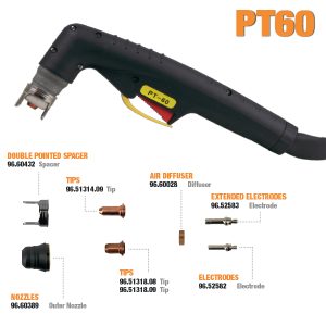 Bossweld PT60 Plasma wear parts Kit